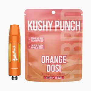 Kushy Punch Extra Potent Vape Cartridges (1 gram – 3 options)