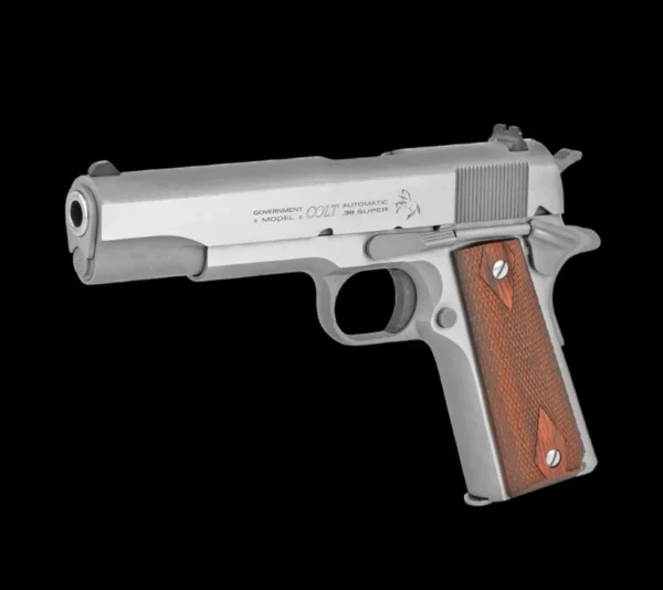 Colt 1911 Government 38 Super Stainless Steel