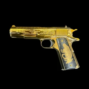 Colt 1911 Government 38 Super El Presidente De Oro